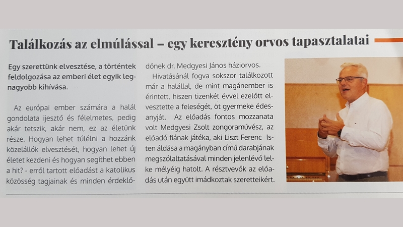 Egy keresztény orvos tapasztalatai...